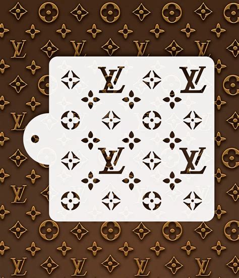 big louis vuitton stencil for wall|Louis Vuitton stencil printable.